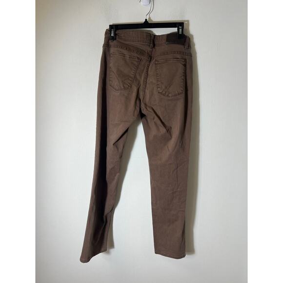 Brax Brown Slacks sz 31/34 - Picture 2 of 4